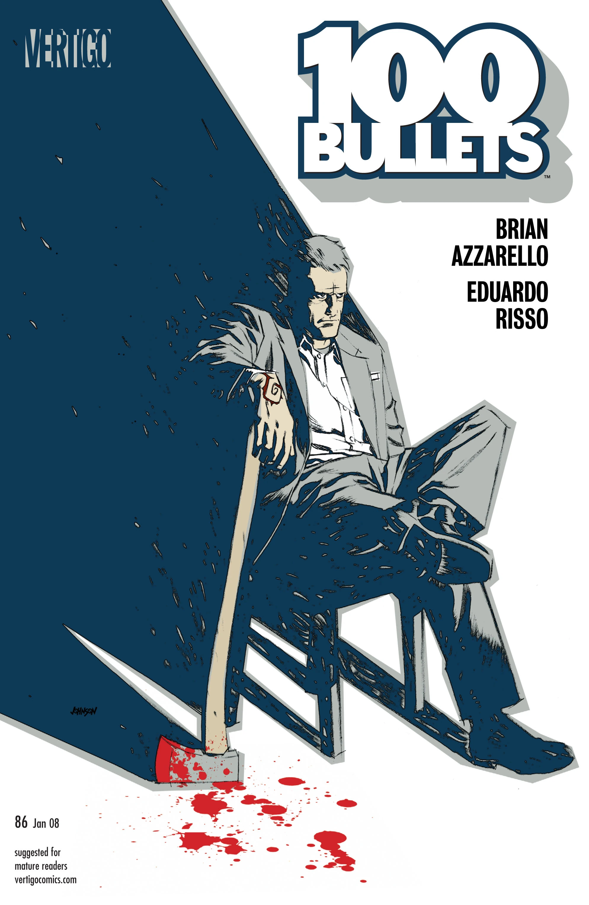 100 Bullets #86 (DC, 2007 — Cover A) cover